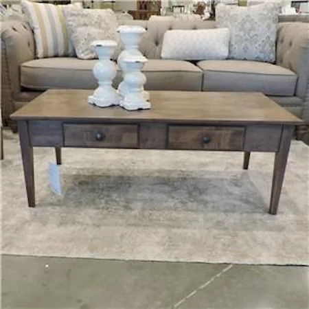 2 Drawer Large Coffee Table